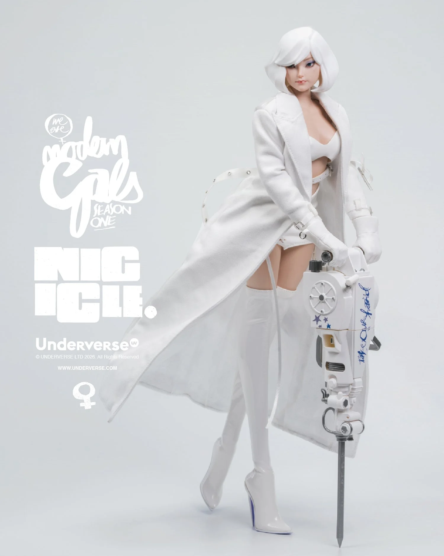 栗*坊様 Underverse 1/6MODERN GALS FANCY JAN Underverse 1/6 MODERN GALS FANCY JANE 全世界1000体限定 UV_20028